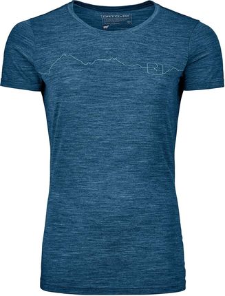 Damska koszulka Ortovox 150 Cool Mountain Ts W Wielkość: S / Kolor: niebieski