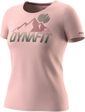 Damska koszulka Dynafit Transalper Graphic S/S Tee W Wielkość: L / Kolor: czerwnoy/różowy