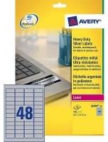 Avery Etykiety Poliestrowe Zweckform L6009-20 45,7x21,2mm (960 Etykiet)