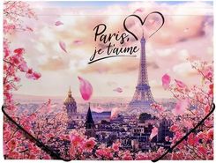 Zdjęcie Teczka A4 Pp Na Gumkę Z Nadrukiem Take Me To Paris - Wolsztyn