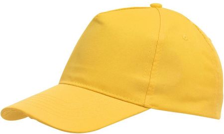 5-segmentowa czapka FAVOURITE, żółty