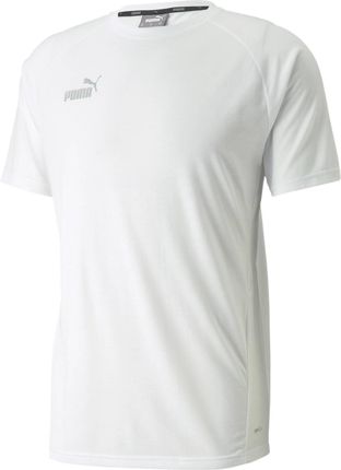 Koszulka męska Puma TEAMFINAL CASUALS biała 65738504