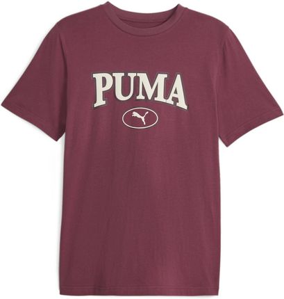 Koszulka męska Puma SQUAD bordowa 67601322