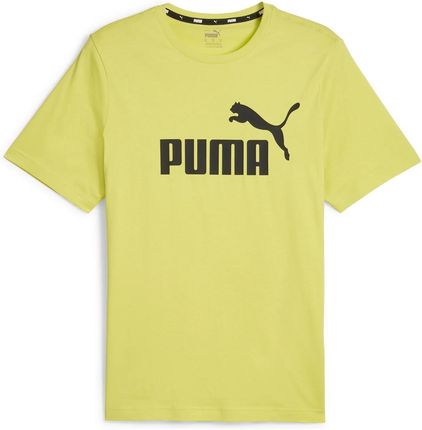 Męska Koszulka z krótkim rękawem Puma Ess Logo Tee (S) 58666766 – Żółty