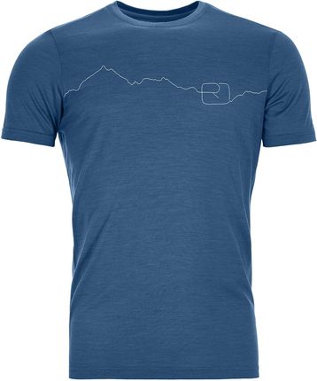 Koszulka Męska Ortovox 150 Cool Mountain Ts M Wielkość: M Niebieski