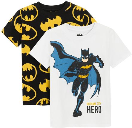 Cool Club, T-shirt chłopięcy, mix, Batman, zestaw, 2 szt.