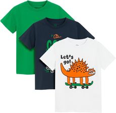 Zdjęcie Cool Club, T-shirt chłopięcy, mix, zestaw, 3 szt. - Radzymin