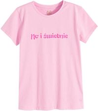 Zdjęcie Cool Club, T-shirt dziewczęcy, różowy - Nowy Dwór Mazowiecki