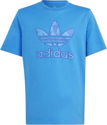 Koszulka dziecięca adidas SUMMER AOP niebieska IR6452