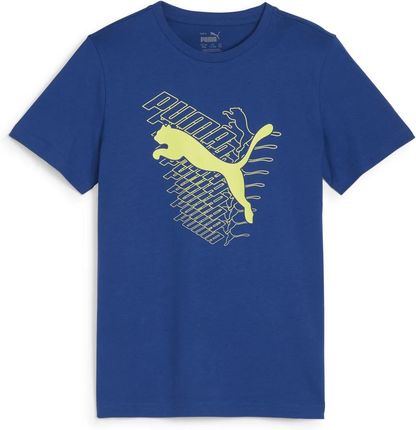Dziecięca Koszulka z krótkim rękawem Puma Graphics Cat Tee B 68029717 – Niebieski