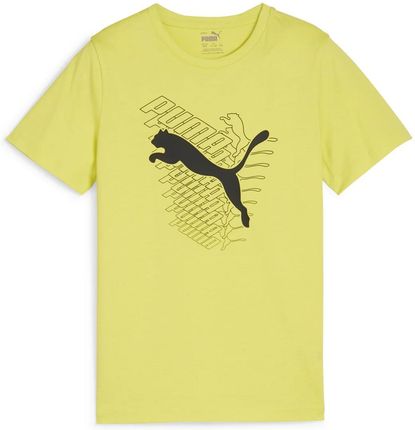 Dziecięca Koszulka z krótkim rękawem Puma Graphics Cat Tee B 68029738 – Żółty