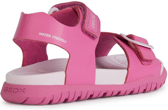 Sandali Geox J Fusbetto In Pelle Per Bambine - Comodi E Traspiranti - Foto 11