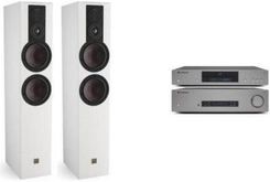 CAMBRIDGE AUDIO CXA81 + CXC v2 + DALI OPTICON 6 MK2 białe