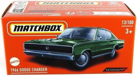 Matchbox Dodge Charger 1966 DNK70 HVP94