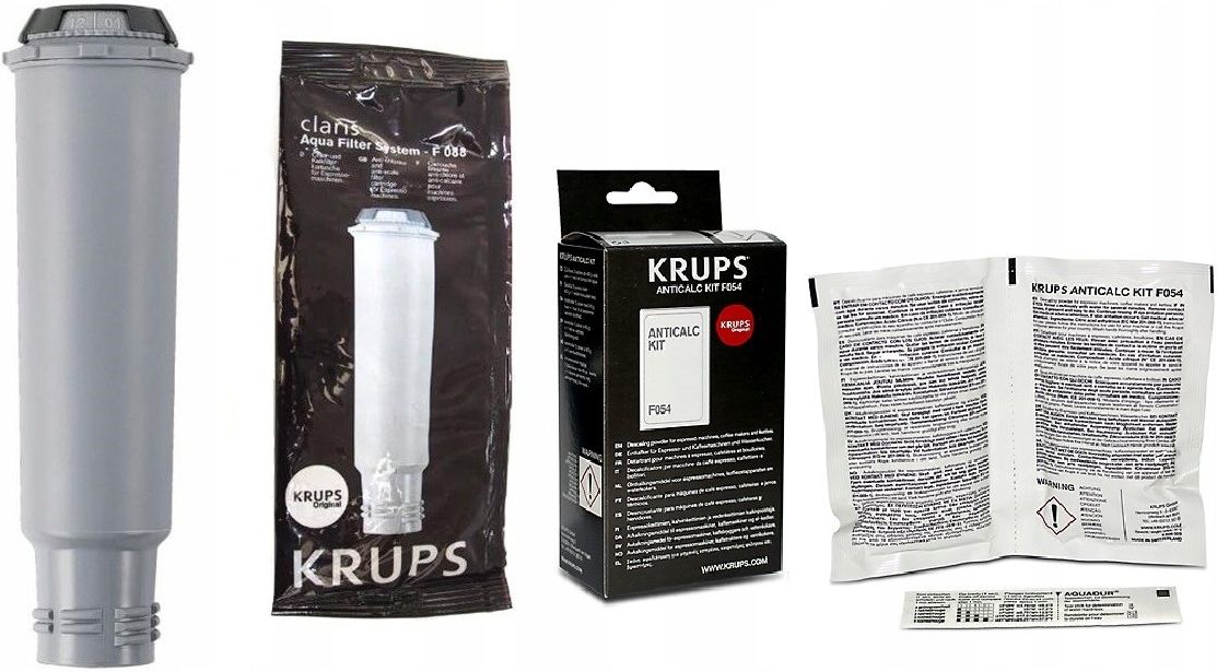 Aqualogis Wasserfilter Für Krups Kaffeemaschine – Kompatibel Mit F088, Für Bis Zu 400 Tassen