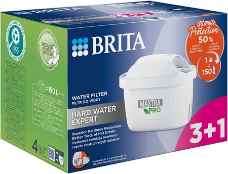 BRITA Maxtra Pro Hard Water Expert 3+1 szt.
