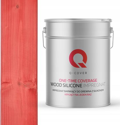 Q-Cover Impregnat Barwiący Do Drewna Róź Różowy 10L