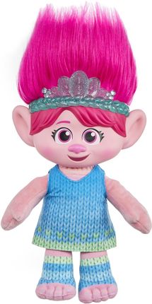 Mattel DreamWorks Trolle Królowa Poppy Pluszak światła i dźwięki HGB26
