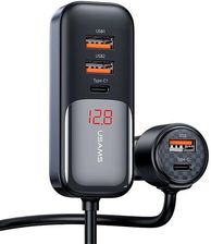Zdjęcie Usams Ładowarka Samochodowa C40 165W Pd Qc Fast Charge Czarny - Krosno