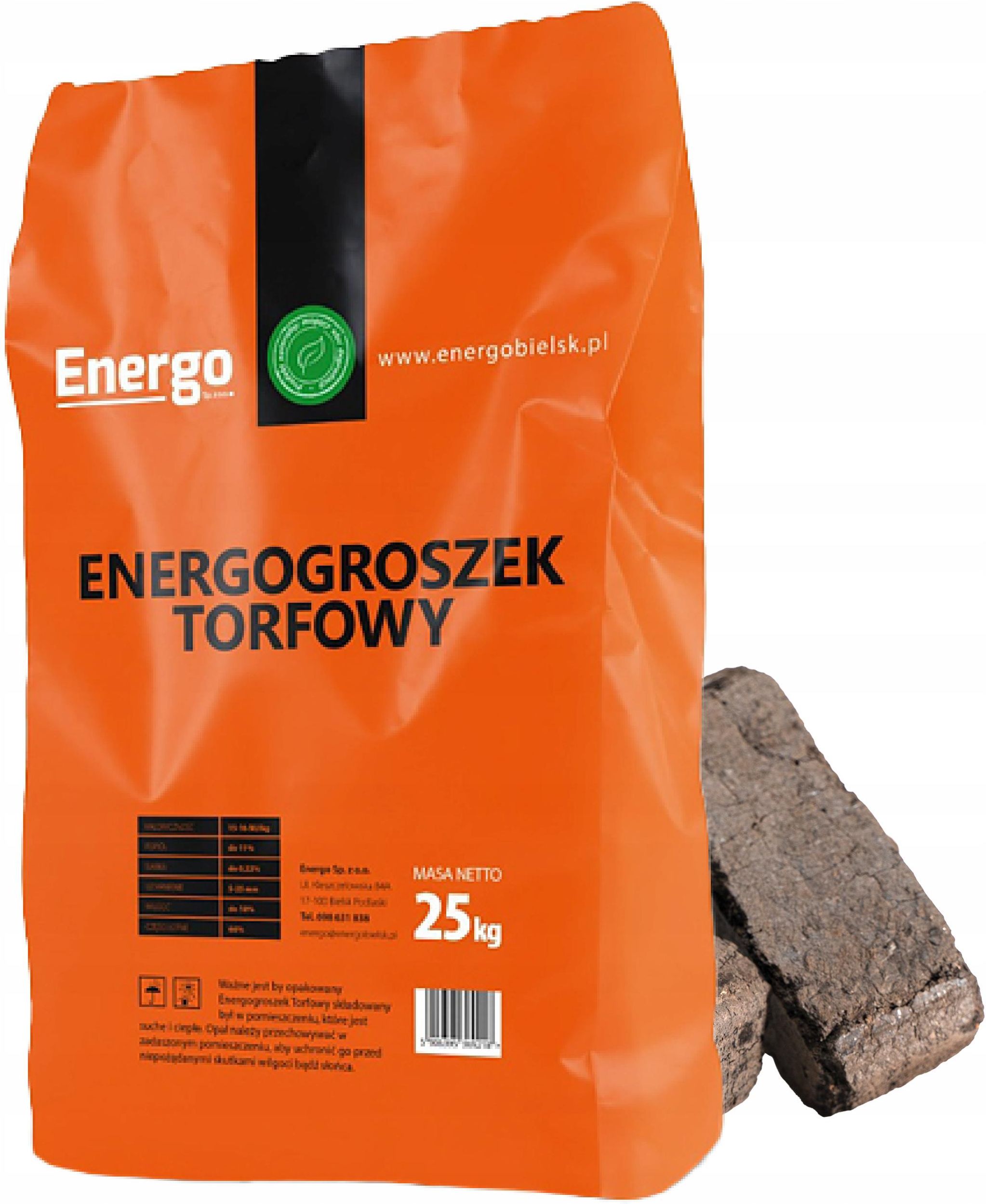 Materiały opałowe Groszek Energogroszek Torfowy Energo Wydajny I ...