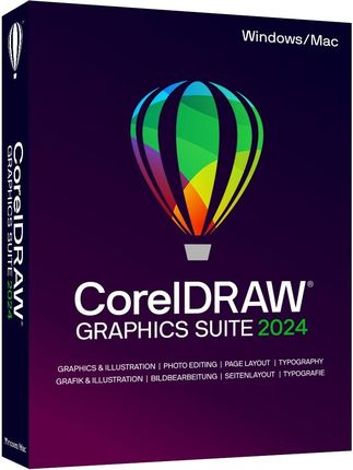 Corel CorelDRAW Graphics Suite 2024 PL BOX (CDGS2024MLMBEU)