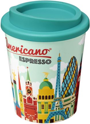 Upominkarnia Kubek Termiczny Espresso Z Serii Brite Americano 250Ml Niebieski Polipropylen