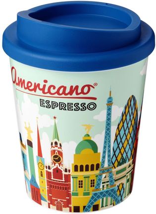 Upominkarnia Kubek Termiczny Espresso Z Serii Brite Americano 250Ml Mały Niebieski Polipropylen