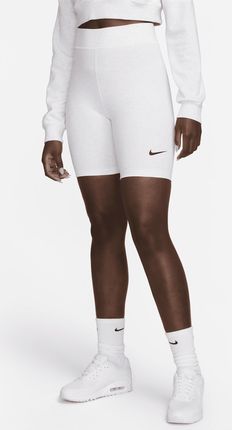 Damskie kolarki z wysokim stanem 20 cm Nike Sportswear Classic - Brązowy