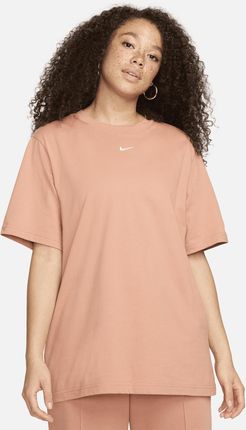 T-shirt damski Nike Sportswear Essential - Brązowy