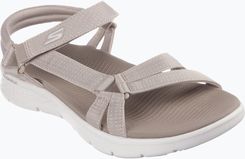 Zdjęcie Sandały damskie SKECHERS Go Walk Flex Sandal Sublime taupe | WYSYŁKA W 24H | 30 DNI NA ZWROT - Warszawa