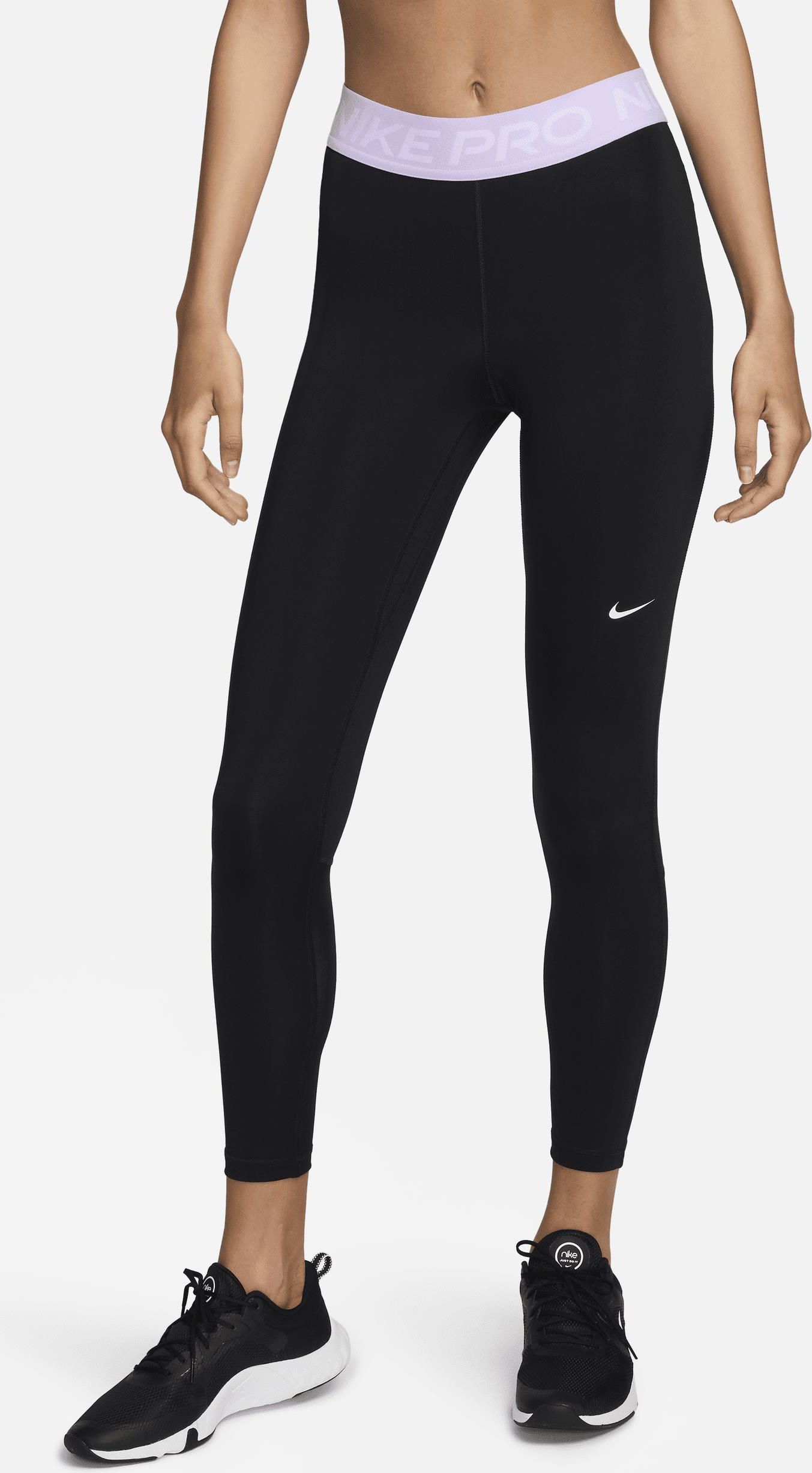 Damskie legginsy 7/8 ze średnim stanem Nike Pro 365 - Czerń - Ceny i opinie  - Ceneo.pl