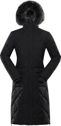 Damski płaszcz zimowy Alpine Pro Gosbera Wielkość: S / Kolor: czarny