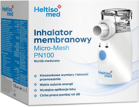 Inhalator Membranowy Micro-Mesh Pn100 Heltiso