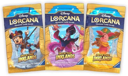 Ravensburger Disney Lorcana TCG Sleeved Booster - Into the Inklands