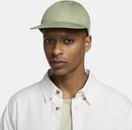 Elastyczna czapka z płaskim daszkiem Nike Club - Zieleń