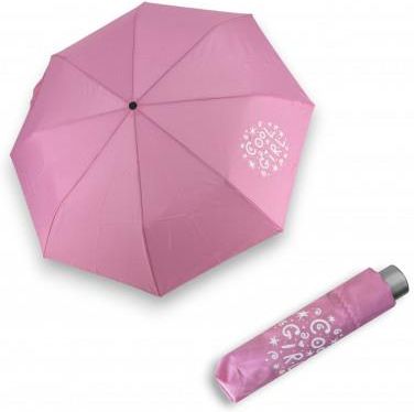 Mini Light Kids Pink Cool Girls - składany parasol dziecięcy
