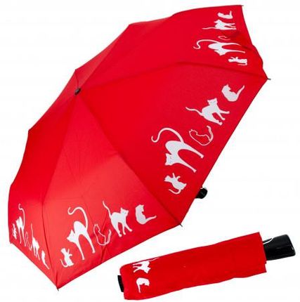 Fiber Magic Cats - w pełni automatyczny parasol damski