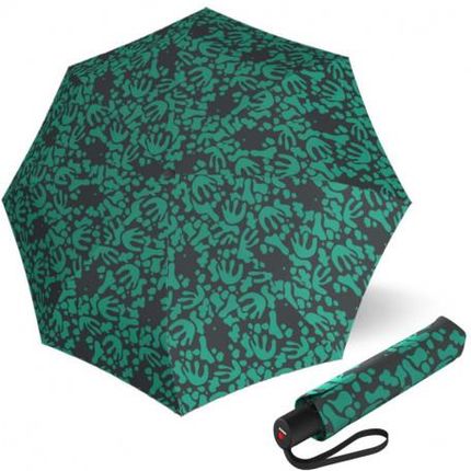 KNIRPS A.200 MEDIUM Organic Neptune - elegancki damski parasol w pełni automatyczny