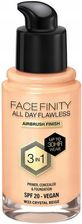 Max Factor Facefinity All Day Flawless Spf20 Płynny Podkład Z Filtrem Uv 30ml Odcień W33 Crystal Beige