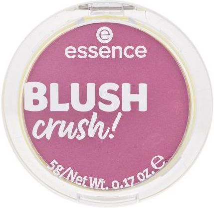 Essence Blush Crush! Kompaktowy Róż Do Policzków O Jedwabiście Delikatnej Konsystencji 5g Odcień 60 Lovely Lilac