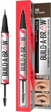 Maybelline Build-A-Brow Kredka Do Brwi I Żel Utrwalający 2W1 1.4g Odcień 260 Deep Brown