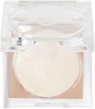 Makeup Revolution Beam Bright Beam Bright Kompaktowy Rozświetlacz Pudrowy Odcień Diamond Glow 2,45g