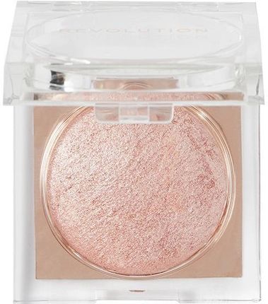 Makeup Revolution Beam Bright Beam Bright Kompaktowy Rozświetlacz Pudrowy Odcień Rose Lustre 2,45g