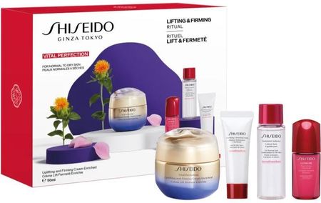 Shiseido Vital Perfection Enriched Value Set Zestaw Upominkowy Przywracająca Jędrność Skóry Twarzy