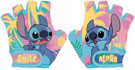 Rękawiczki Rowerowe Dziecięce Disney Stitch