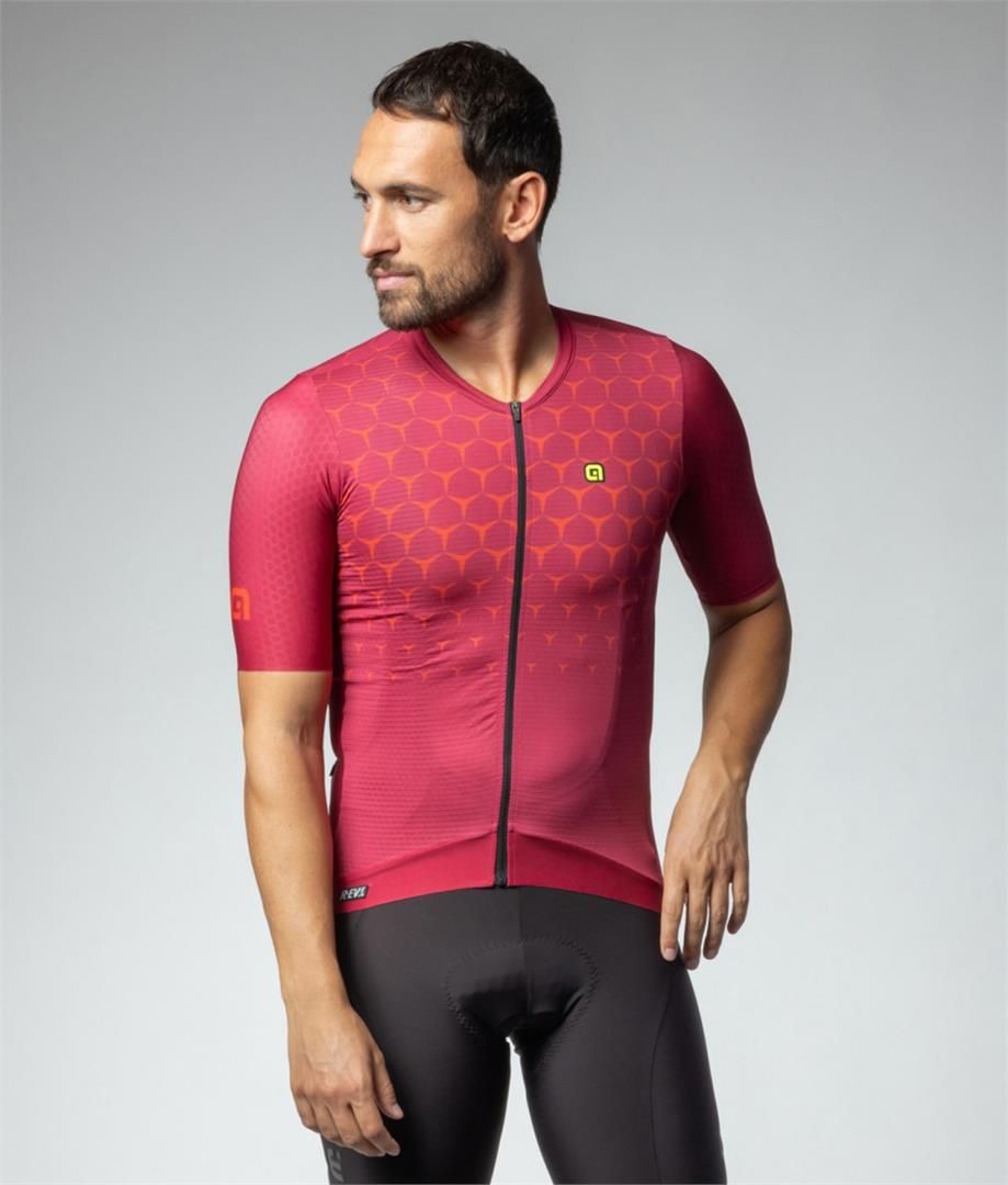 Koszulka Kolarska Ale Cycling Quick Bordowy Ceny i opinie Ceneo.pl