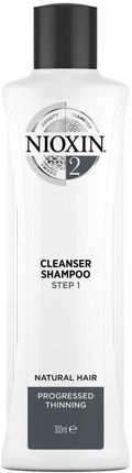 System 2 Cleanser Shampoo Oczyszczający Szampon Do Włosów Normalnych Znacznie Przerzedzonych 300ml