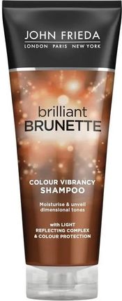 John Frieda Brilliant Brunette Colour Vibrancy Shampoo Szampon Ożywiający Kolor Ciemnych Włosów 250ml