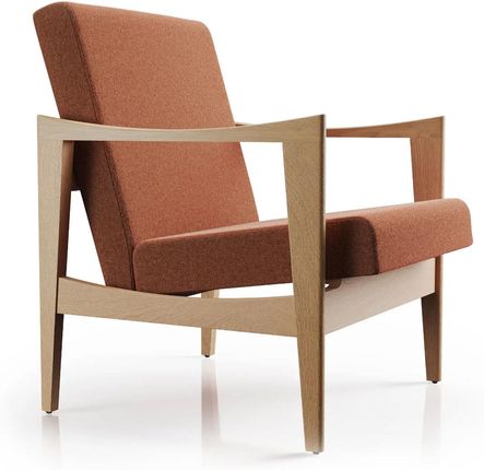 Fotel drewniany tapicerowany CK57