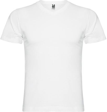 Samoyedo koszulka męska z krótkim rękawem i dekoltem w serek